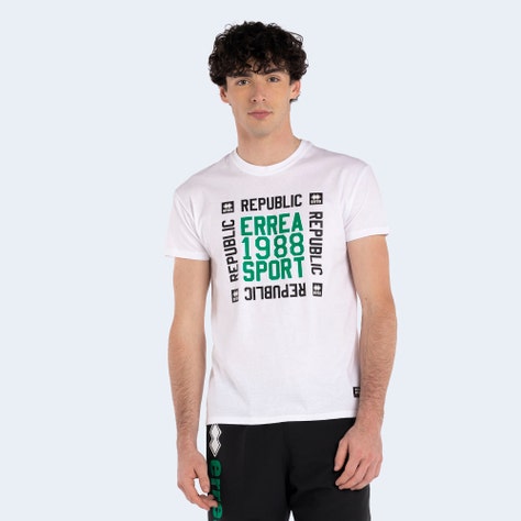 Camiseta de hombre impresión cuadrada SS23